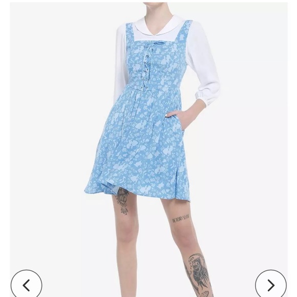 Disney Beauty And The Beast Belle Village Dress - Picture 2 of 5